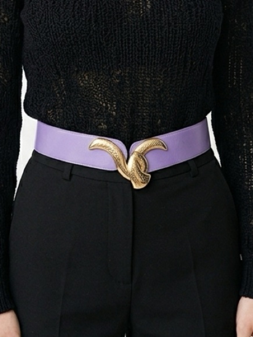 Vintage leather belt